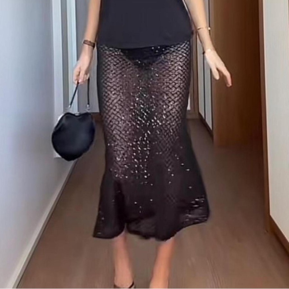 Musier Paris Glitter Skirt